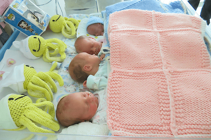 Quads born at St Peter’s Hospital Maternity Unit